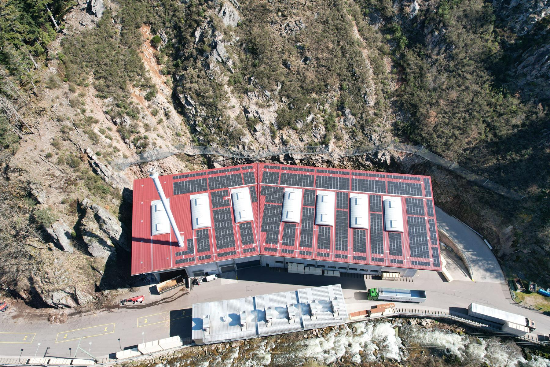 Photovoltaikanlage auf BHKW Finkbeiner