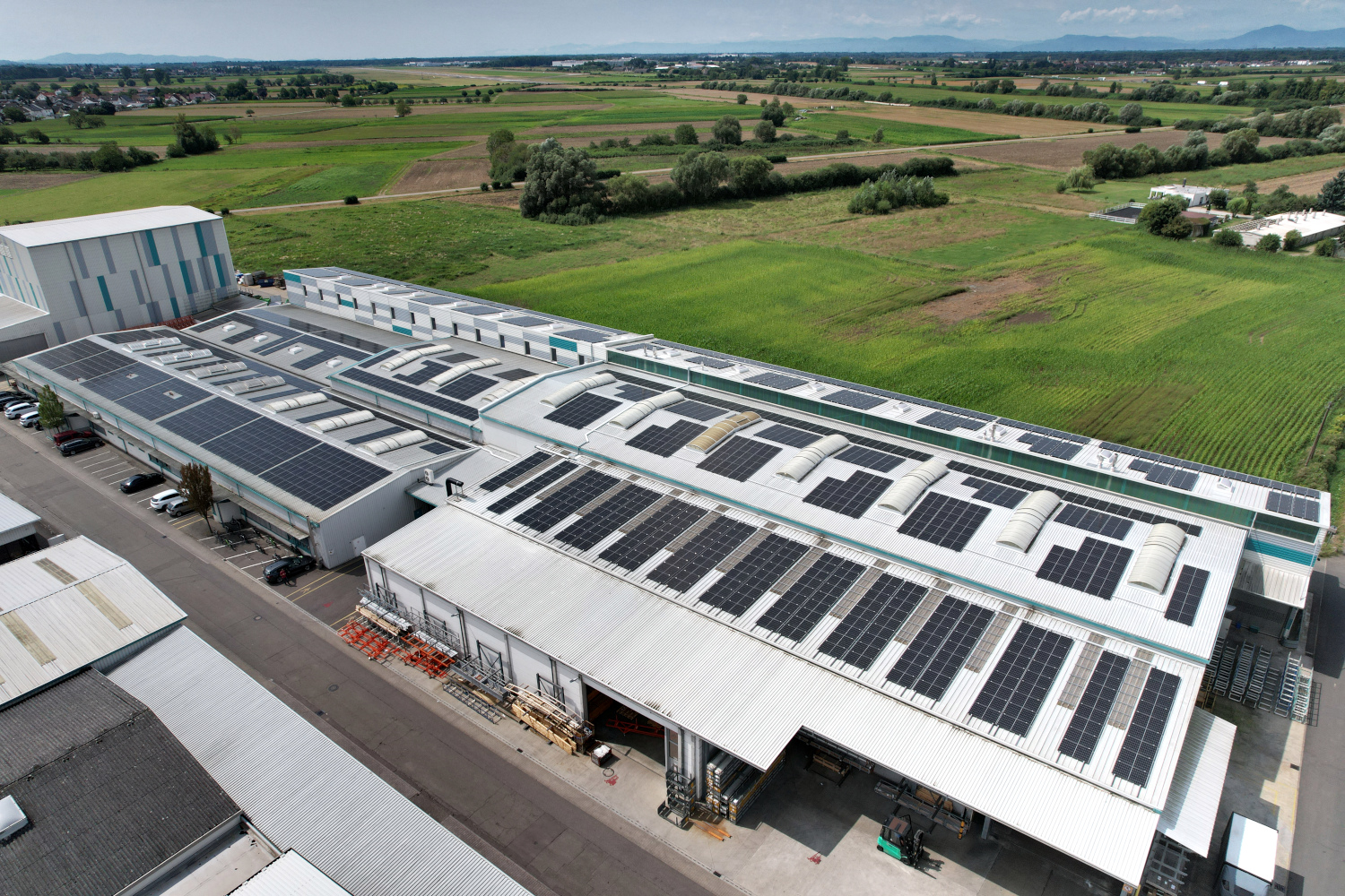 Dachanlage Albea PV